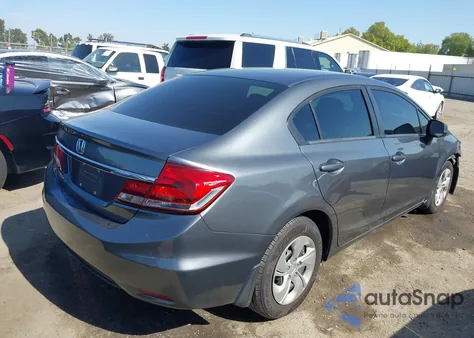 2013 Honda Civic Lx из США, поврежденный, VIN 19XFB2F58DE232216